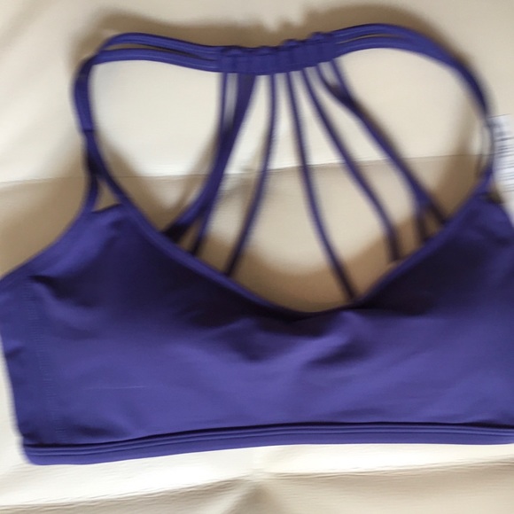NWT SPGE LULULEMON LIGHTEN UP BRA STONY GRAPE - 8 - Picture 3 of 6